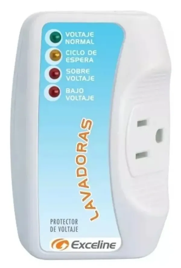 Protector Exceline para Lavadoras Domesticas con Supresor de Picos 120V